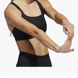 New Adidas Black Sports Bra 2XS